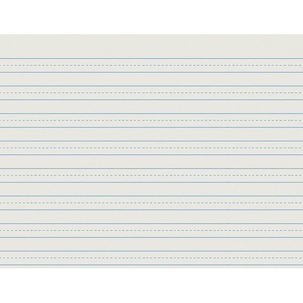 School Smart Skip-A-Line Ruled Writing Paper, 1/2 Inch Ruled Long Way, 11 x 8-1/2 Inches, 500 Sheets 773